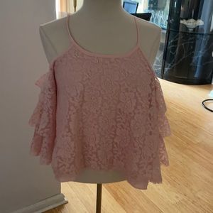 Womens new with tags cold shoulder top